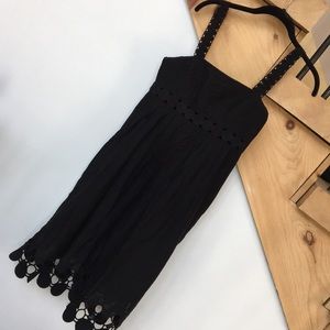 Catherine Malandrino Black Cotton dress excellent